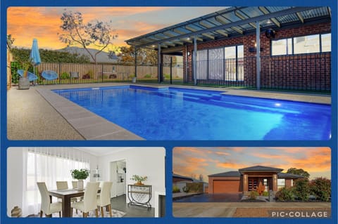 Property building, Patio, Pool view, Swimming pool, sunbed