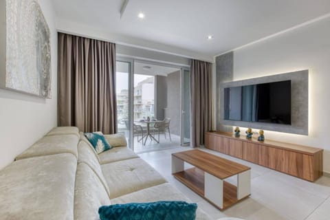 Grand 3BED Burseley Terrace fl2 Swieqi by Homely Apartment in Saint Julians