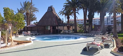 Lounge or bar, Pool view, sunbed