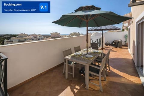 Patio, BBQ facilities, View (from property/room), Balcony/Terrace, Dining area, Sea view, Certificate/Award