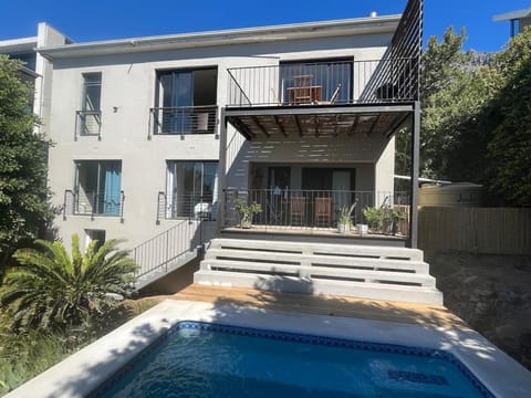 Property building, Patio, Balcony/Terrace, Pool view, Swimming pool