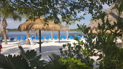 Beach, Lake view, Swimming pool