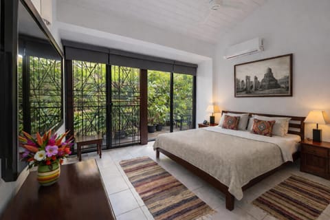 Bed, Balcony/Terrace, Photo of the whole room, Bedroom, air conditioner