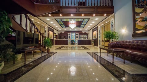 Lobby or reception, Decorative detail