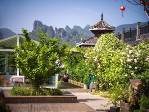 Spring, Natural landscape, Garden, Garden view, Mountain view
