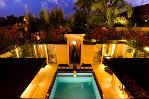 Night, Balcony/Terrace, Bedroom, On site, Swimming pool, Swimming pool