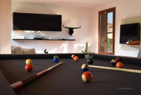 Billiard, TV and multimedia