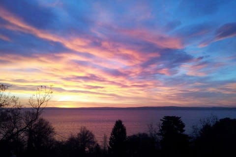 Natural landscape, Lake view, Sunrise