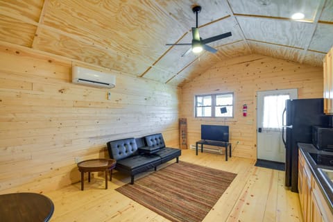 Riverfront Cabin Rental about 9 Mi to Yellowstone Lake Cabin in Wisconsin