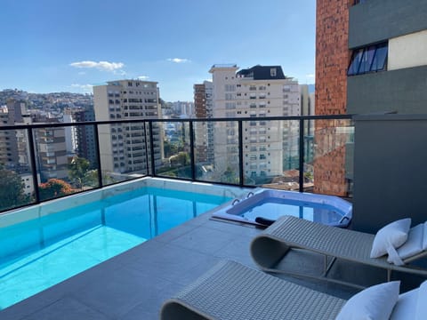 View (from property/room), City view, Mountain view, Pool view, Swimming pool