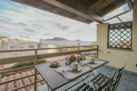 View (from property/room), Balcony/Terrace, Seating area, Sea view