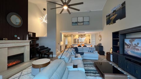 Living room, flat iron