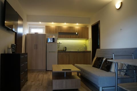 Kitchen or kitchenette, Living room