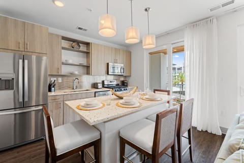 Kitchen or kitchenette, kitchen