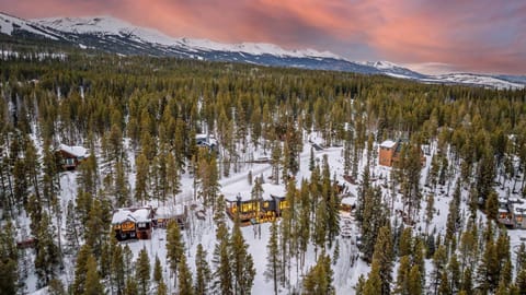 Bird's eye view, Winter, Mountain view