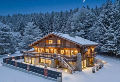 Gite Le Grand Cerf Piscine et Spa Chalet in Xonrupt-Longemer
