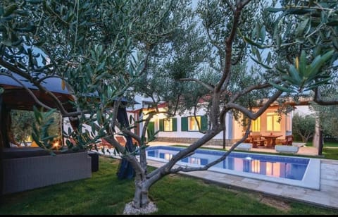 Property building, Day, Natural landscape, Garden, Garden view, Pool view, sunbed