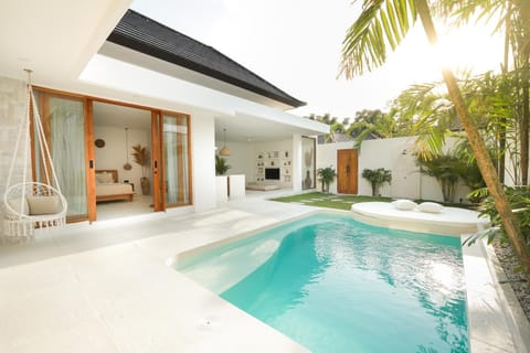 Garden, Pool view, Swimming pool, sunbed