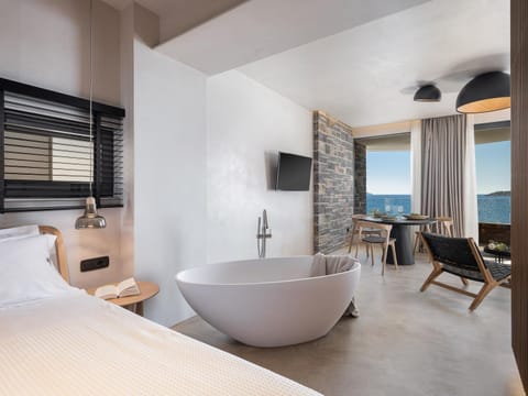 Living room, Photo of the whole room, Sea view