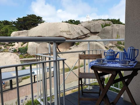 Appartement à 50m de la plage du Coz-Pors à TREGASTEL - Réf 603 Apartment in Trégastel