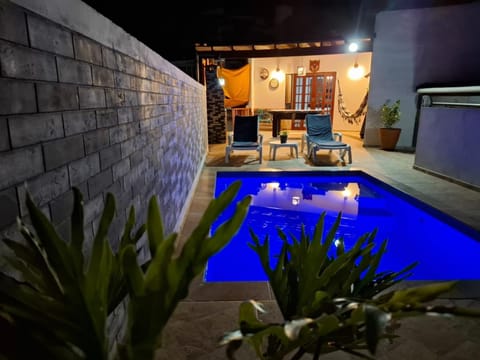 Night, Swimming pool
