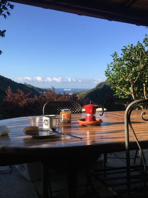 Patio, Natural landscape, Mountain view, Sea view