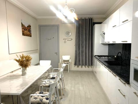Kitchen or kitchenette, minibar, stove