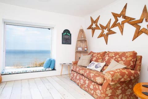 Living room, Seating area, Sea view