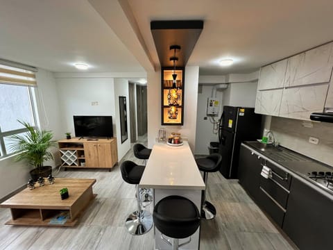 TV and multimedia, Kitchen or kitchenette, Living room, Dining area