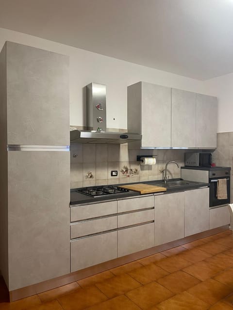 Kitchen or kitchenette, dishwasher, stove