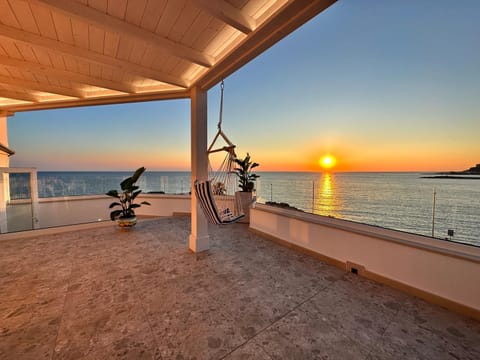 Day, Natural landscape, Balcony/Terrace, Sea view, Sunset