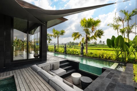 Natural landscape, View (from property/room), Seating area, Pool view, Swimming pool, sunbed