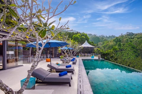 Natural landscape, Pool view, Swimming pool, Swimming pool, sunbed