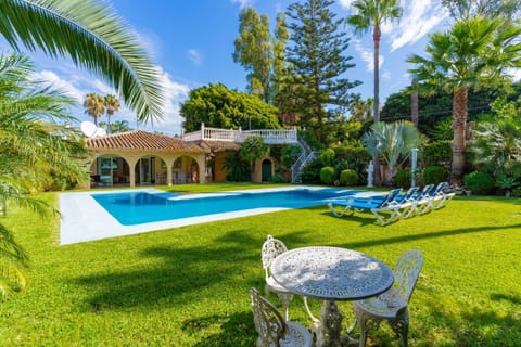 Property building, Living room, Swimming pool