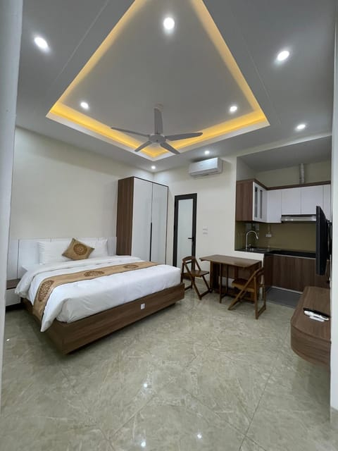 Bed, Kitchen or kitchenette, Photo of the whole room, Bedroom, air conditioner