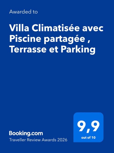 Villa Climatisée avec Piscine partagée , Terrasse et Parking House in Ghisonaccia