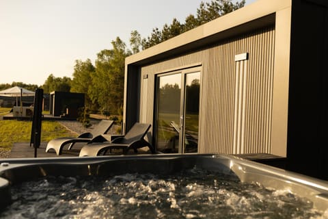 Natural landscape, sunbed