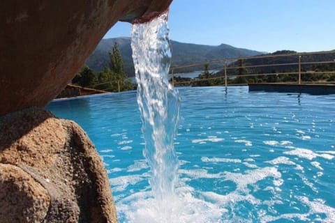Natural landscape, Mountain view, Pool view