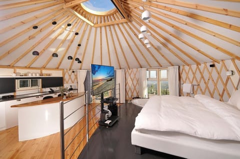 Living room, Bedroom