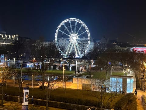 Night, City view, Landmark view