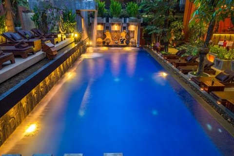 Garden view, Pool view, Swimming pool, Sunset