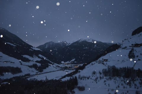 Natural landscape, Winter, Mountain view