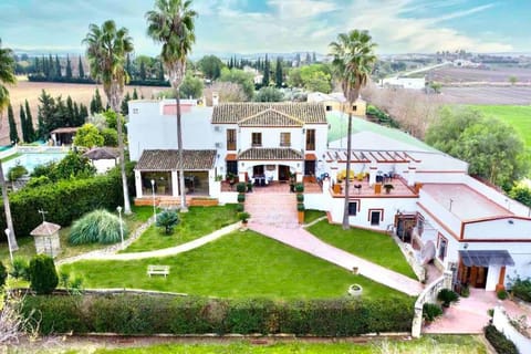 Property building, Natural landscape, Bird's eye view, Garden, Garden view