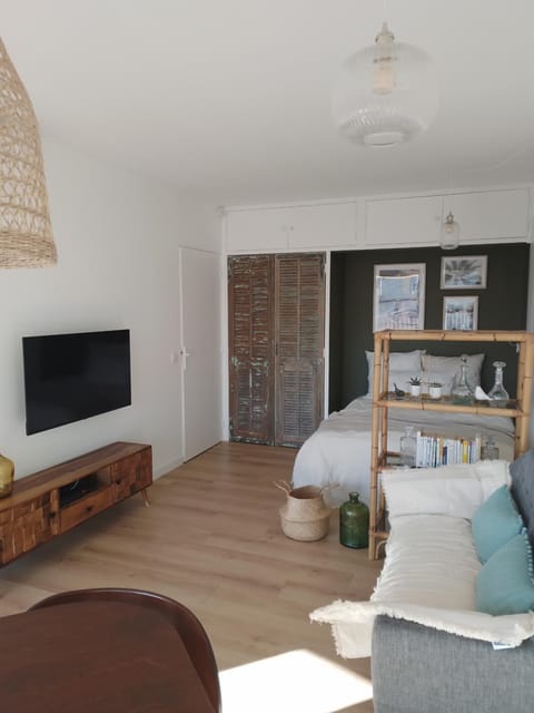 Bed, TV and multimedia