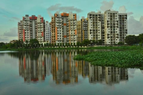 Property building, Natural landscape, Lake view
