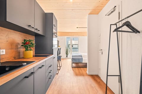 Kitchen or kitchenette, Dining area, Bedroom