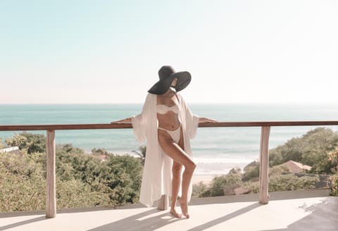 People, Natural landscape, View (from property/room), Balcony/Terrace, Beach, Sea view