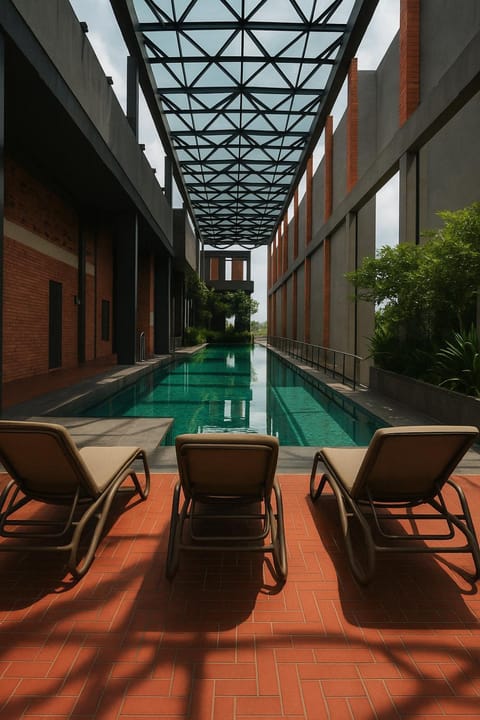 Pool view, Swimming pool
