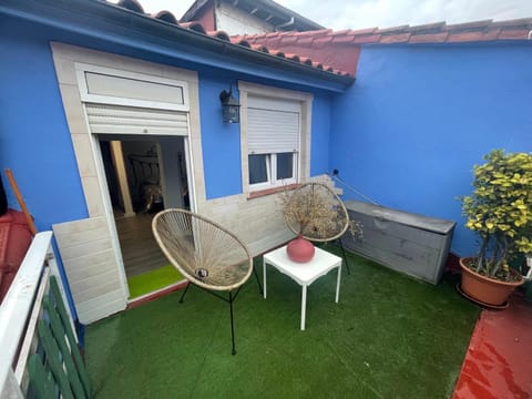Property building, Patio
