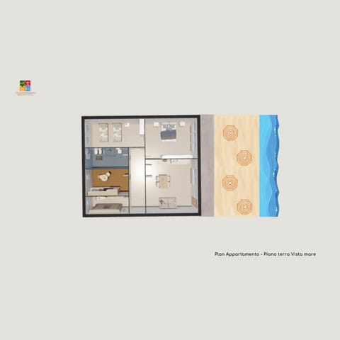 Italian Experience- Casa RivaMare Apartment in Porto Recanati